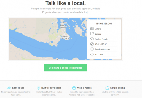 Ip Geolocation API JSON, PHP, Ruby Gem